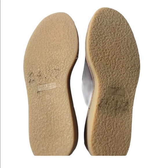 New Zara Basic Shoes Size 6 Wine Monk Strap defect - Picture 6 of 8